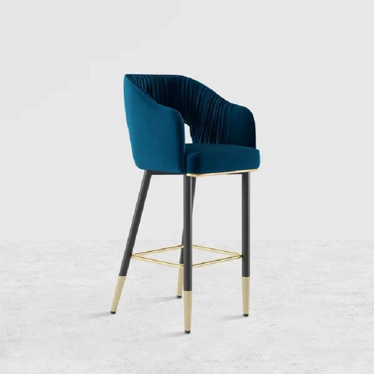 High End Fabric Bar Stool High End Fabric Bar Stool