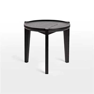 Black Round Coffee Table
