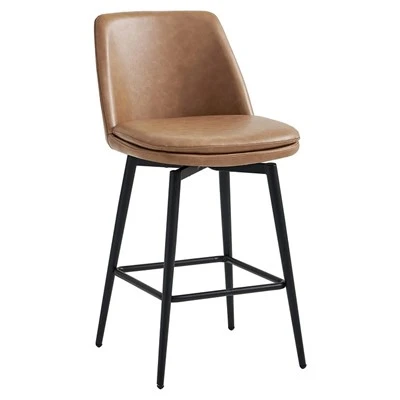 Pu Faux Leather Bar Stools