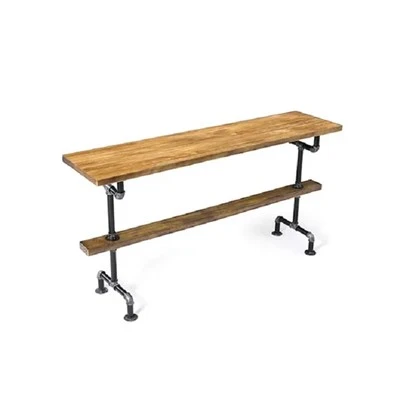 Rectangle Rustic Wooden Center Table
