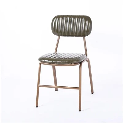 Upholstered Fabric Green Chairs