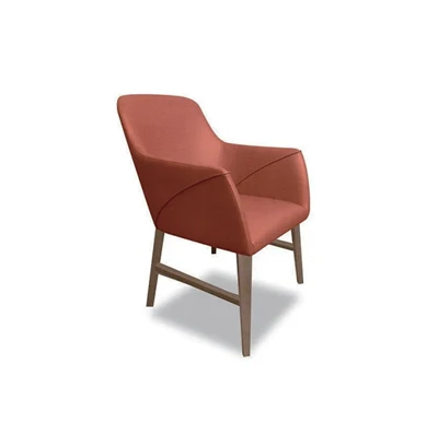 Comfortable Brown Shell Chair For Holiday Inn Express